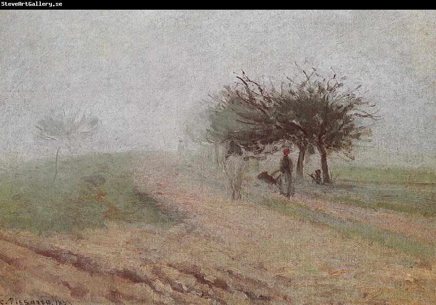 Camille Pissarro fog hole